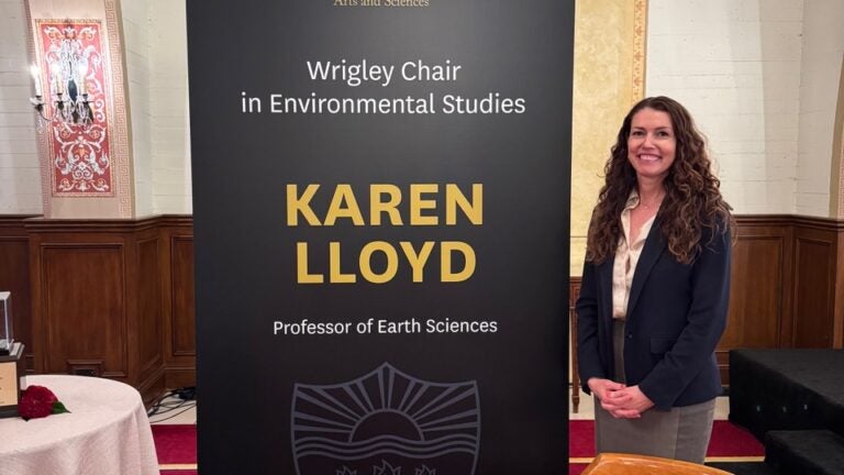 Karen Lloyd - Wrigley Chair in Environmental Studies
